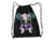 Mochila Sacola Hologram Store Nylon Meninas Super Poderosas Macaco Louco
