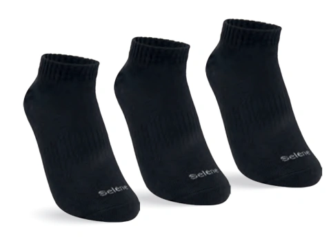 KIT MEIA SAPATILHA 3 PARES SELENE