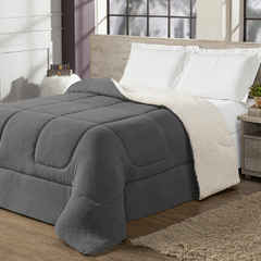 Coberdrom Cobertor King 1 Peça Maya Manta Soft e Sherpa de Carneiro 100% Polié na internet
