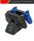 Imagem do Estación de carga rápida para mando de PS4, soporte de cargador Dual con indic