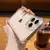 Funda transparente a prueba de golpes de lujo para iPhone, 15, 14, 13, 12, 11 Pr - loja online