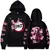 Moletom Preto Nezuko Kamado – Demon Slayer | Capuz Plus Size com Estampa Anime e Sakura - comprar online