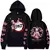 Moletom Preto Nezuko Kamado – Demon Slayer | Capuz Plus Size Estilo Harajuku - Pixel Otaku