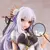 Figure Rem ou Emilia Lolita Kawaii - Re:Zero Anime Colecionável