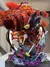 Figure Luffy Gear 5 - One Piece 25cm Estátua de Ação com Efeitos de Fogo