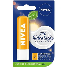 Nivea Protetor Labial Sun Protect FPS30 4,8g
