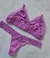 Conjunto top morado - comprar en línea