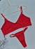Conjunto top rojo