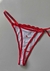 Conjunto corazones rojo - Amar Lencería