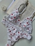 Conjunto corazones seda