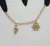 Kit pulseiras infantis folheadas a ouro n 39 - FEMINE FOLHEADOS