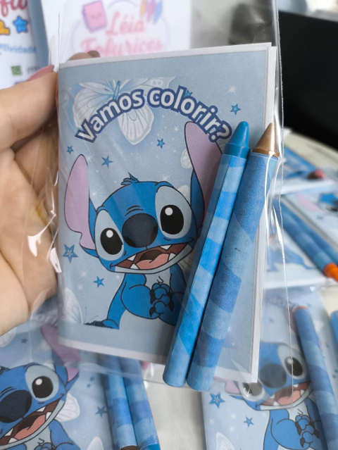 Mini livrinhos de colorir para lembrancinhas