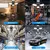 Luz de garagem Led com 3/5/10 painéis luz de teto e27/e26 lâmpada led noite pa - OfertUp