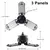 Luz de garagem Led com 3/5/10 painéis luz de teto e27/e26 lâmpada led noite pa - comprar online