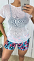 Blusa Tule un ESCOLHA CORES