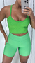 Meia coxa liso GG verde - comprar online