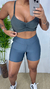 Meia coxa liso GG chumbo - comprar online