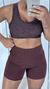 Meia coxa liso P/M café - comprar online