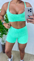 Conj Jacquard top trançado un ESCOLHA CORES
