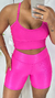 Meia coxa 3D P/M rosa chiclete - comprar online