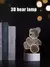 3D Criativo Urso Lâmpada LED, Acrílico USB, Luzes Da Noite, Decoraçõe