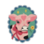 pink cow