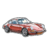 red porsche