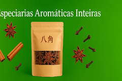 Banner da categoria Especiarias Aromáticas Inteiras