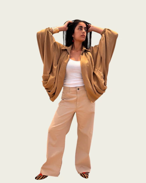 Campera Globo Almedra L