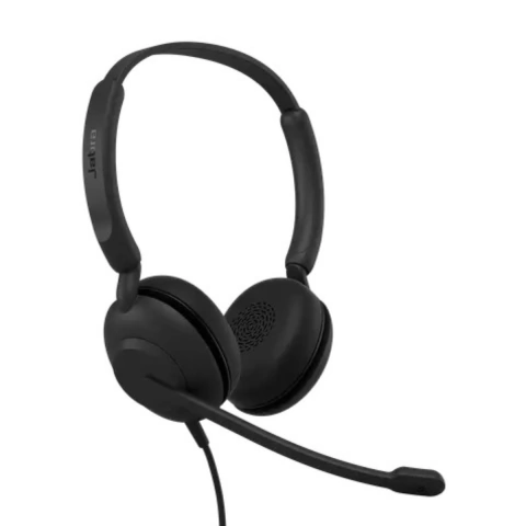 Headset Jabra Evolve 10 Stereo USB-A com Microfone Antirruído Leatherette Preto