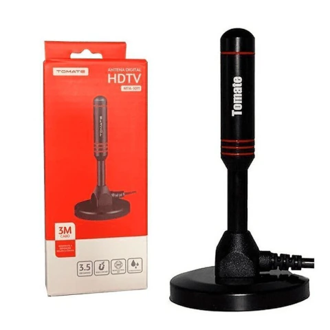 Antena Digital Hdtv C/ Cabo De 3M Mta-3011