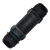 Conector de Emenda Rápida Reto Impermeável Hermético Para Luminárias IP68 114mm Bivolt 15600001 Preto Blumenau - Portal do Retrofit