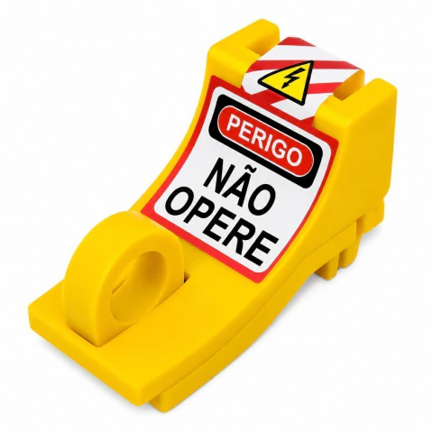 Dispositivo de Bloqueio para Disjuntor DIN Universal DBDU Lockout Tagout NR10