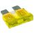 Fusível Lamina Automotivo 20A Fzl20 Amarelo Hikari