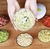 Mini Processador Triturador De Alimentos Manual Com 3 Lâminas 500ml XH (PROCESS - monaco chick