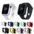 Cor :Preto Capa Protetora Silicone para Apple Watch;Tamanho:42(série 10)mm (3215)
