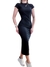 Vestido Feminino Midi Muscle Tee com Fenda – Monaco Chick na internet