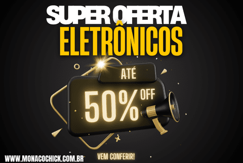 Tecnologia com até 50% OFF!