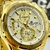Relógio Casio Edifice dourado a prova d'agua - bravura store