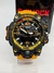 Relógio G-Shock Mudmaster Preto P/Mostarda a prova d'agua