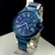 Relogio Cartier pulseira de aço azul na internet