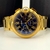 Relogio Cartier Funcional Dourado/Preto - loja online
