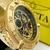 Relógio Invicta Skeleton Noma lll Skull Dourado Preto a prova dágua - bravura store