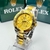 Relógio Rolex Daytona Prata misto Dourado linha Gold a prova dagua - comprar online