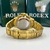 Relógio Rolex Submariner Dourado Vermelho linha Gold a prova dagua na internet