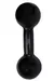 Halter bola emborrachado preto para exercícios físicos