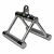 Puxador Triangulo Cromado Pequeno com Giro - comprar online