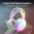 Headset Doja Light Esports estéreo com luz RGB - loja online