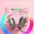 Headset gamer - Cat Power com orelha de gato na internet
