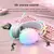 Headset Doja Light Esports estéreo com luz RGB na internet